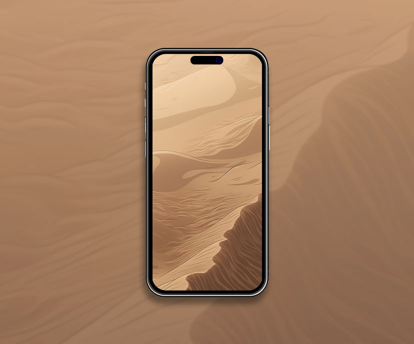 Sand Dunes Beige Wallpaper Sand Dunes Wallpaper for iPhone