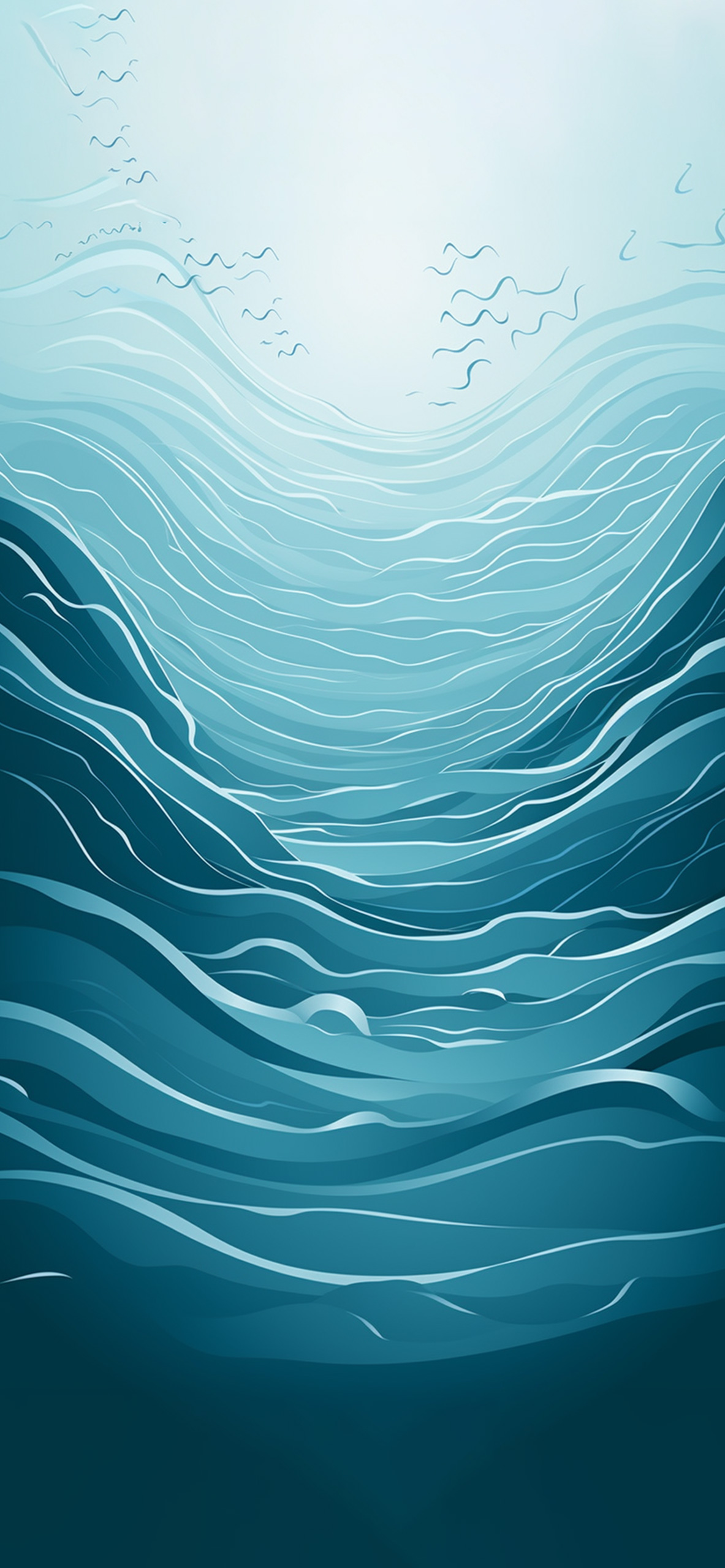 Sea Waves Abstract Wallpaper Sea Waves Goku Wallpaper for iPho