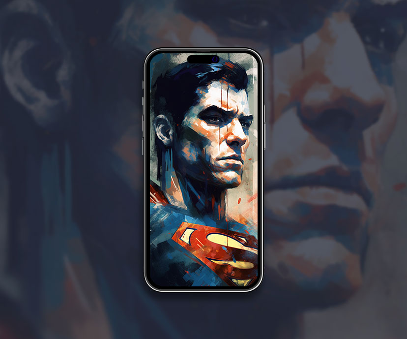 Superman Art Wallpaper Superman Fond d’écran pour iPhone