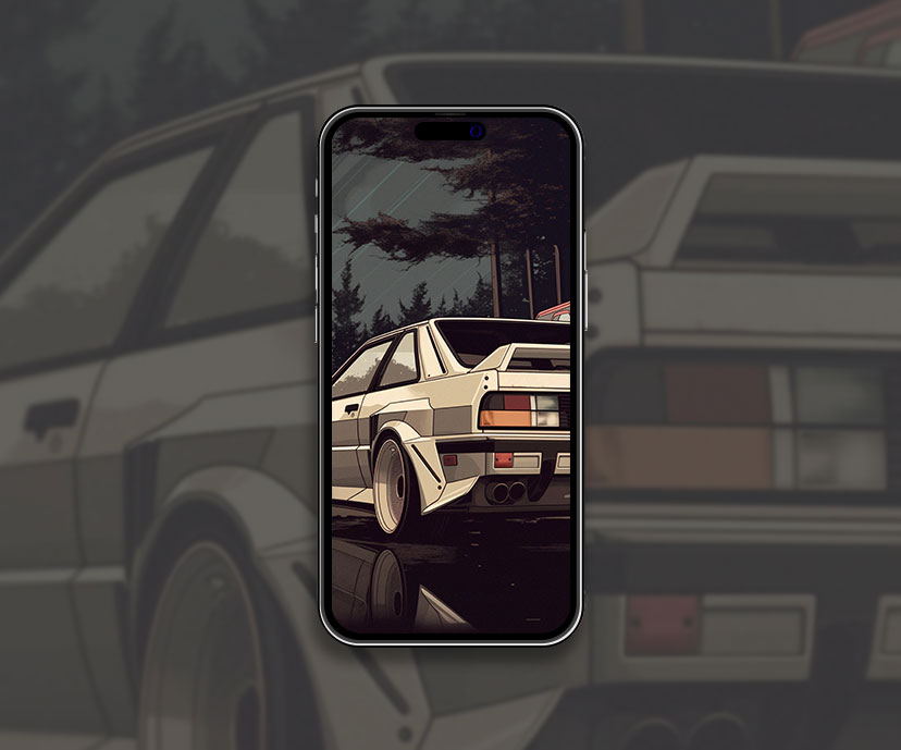 Fond d’écran sombre Audi Quattro Fond d’écran Audi Quattro pour iPhone