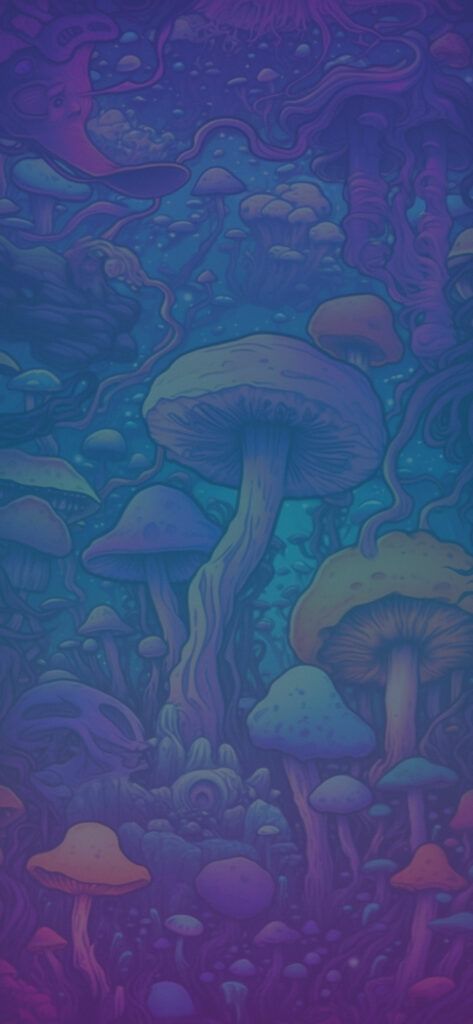 Colorful Trippy Mushrooms Wallpapers - Colorful Trippy Wallpapers