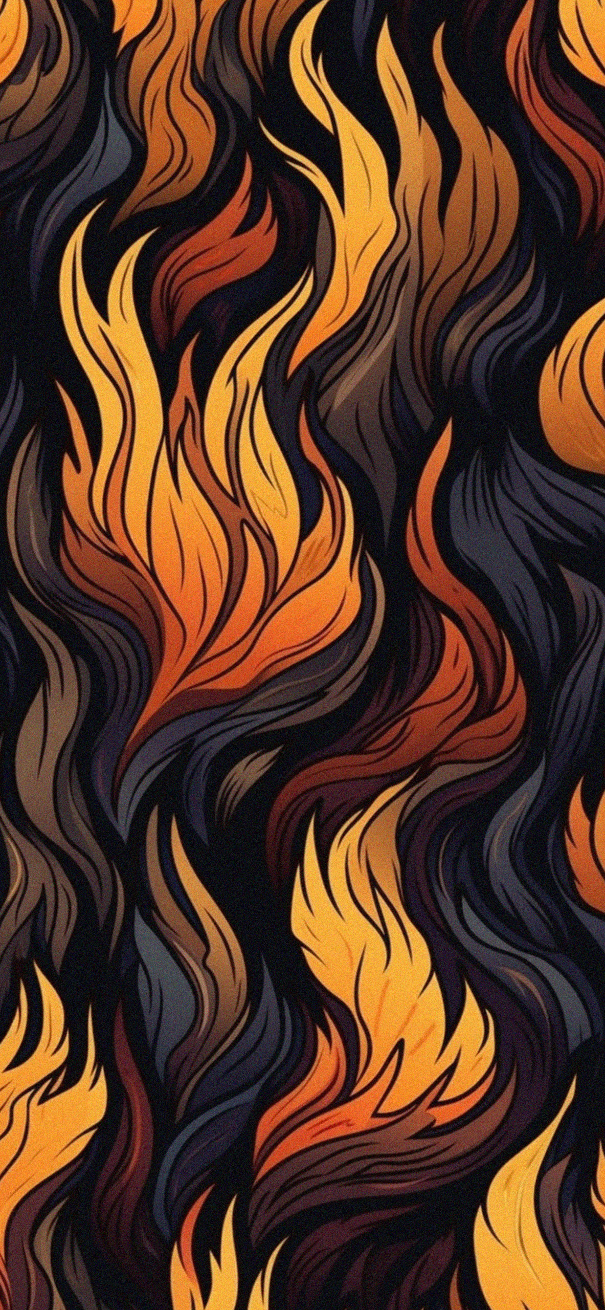 Flame Pattern Wallpaper Flame Wallpaper for iPhone
