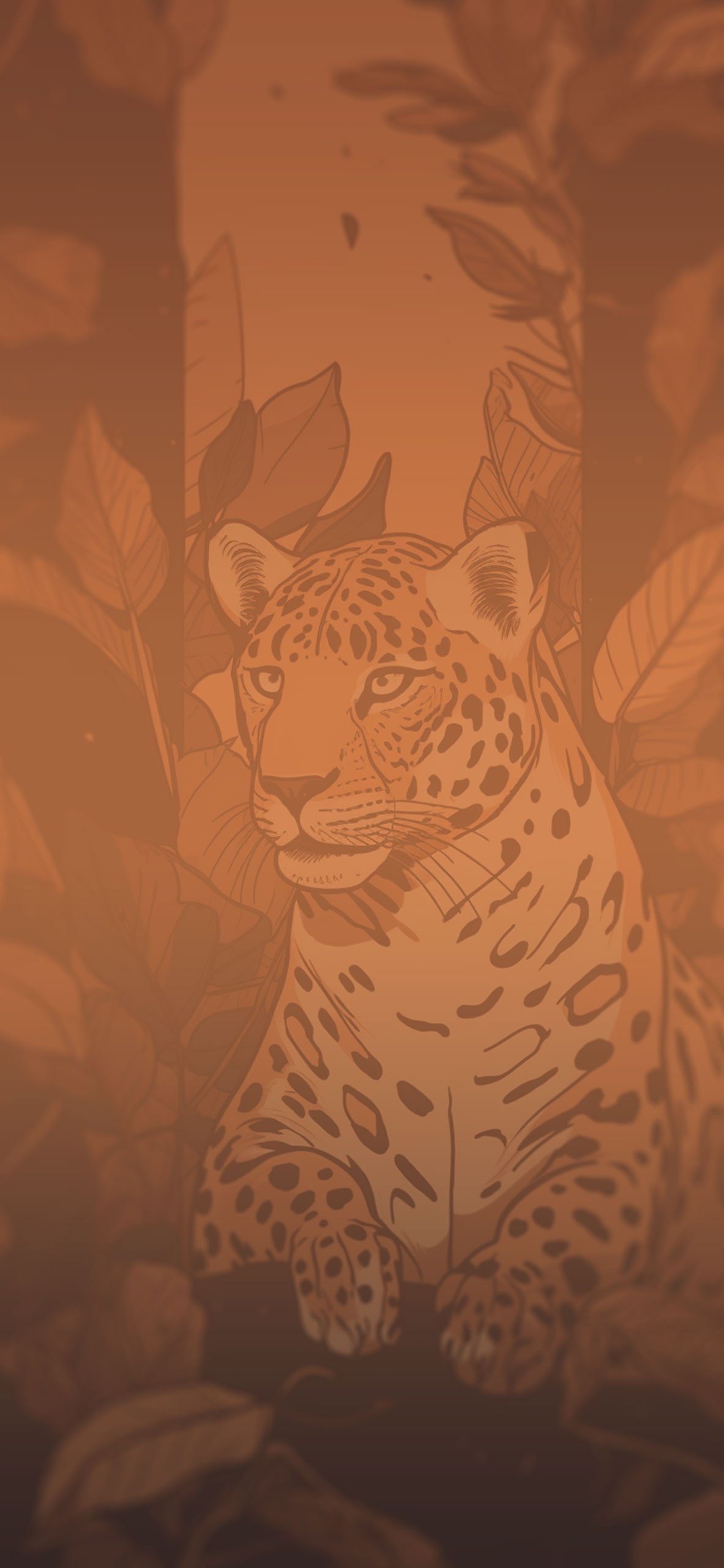 Leopard Brown Art Wallpaper Leopard Wallpaper for iPhone