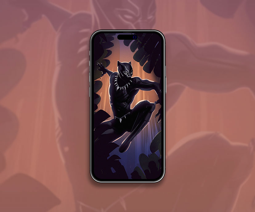 Marvel Black Panther Art Wallpaper Black Panther Fond d’écran pour