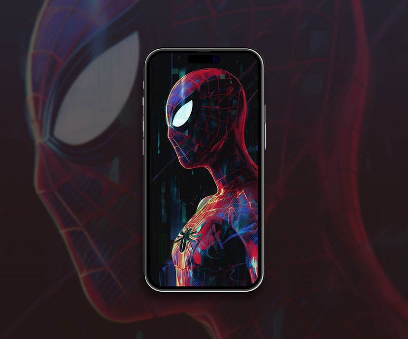 Marvel Spider Man Fond d’écran d’art coloré Spider Man Fond d’écran