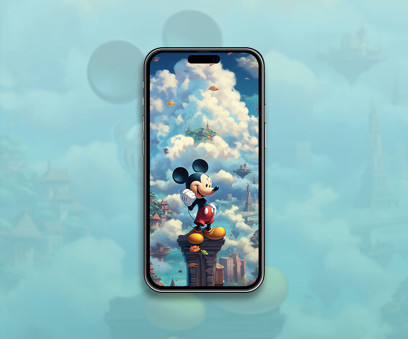 Mickey Mouse Disney aesthetic wallpaper Mickey Mouse aesthetic
