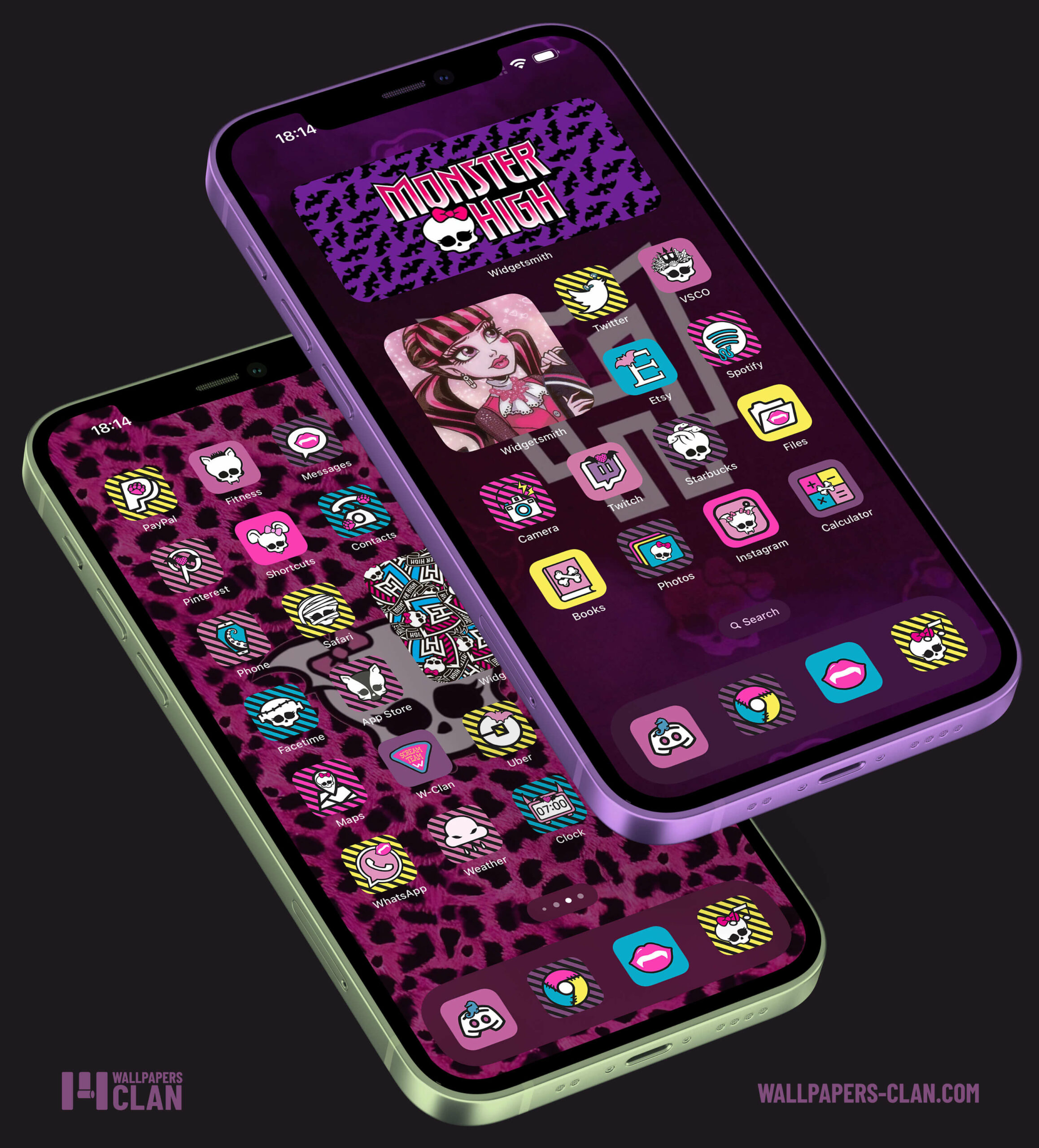 monster high app icons pack preview 1