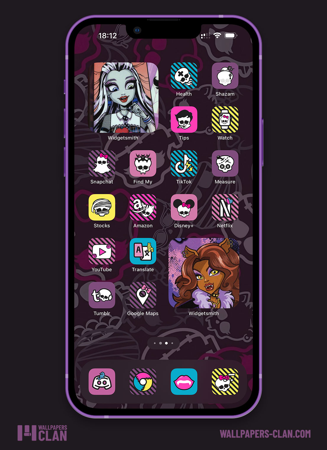 Monster High App Icons iOS & Android Free App Icons for iPhone