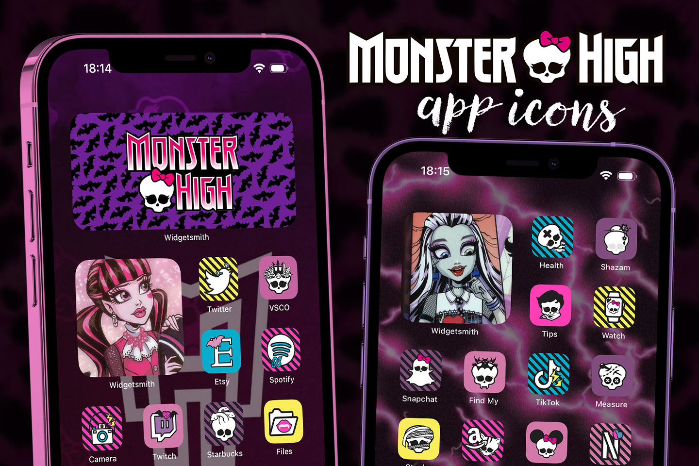 Icônes d'application Monster High iOS & Android Icônes d'application gratuites pour iPhone