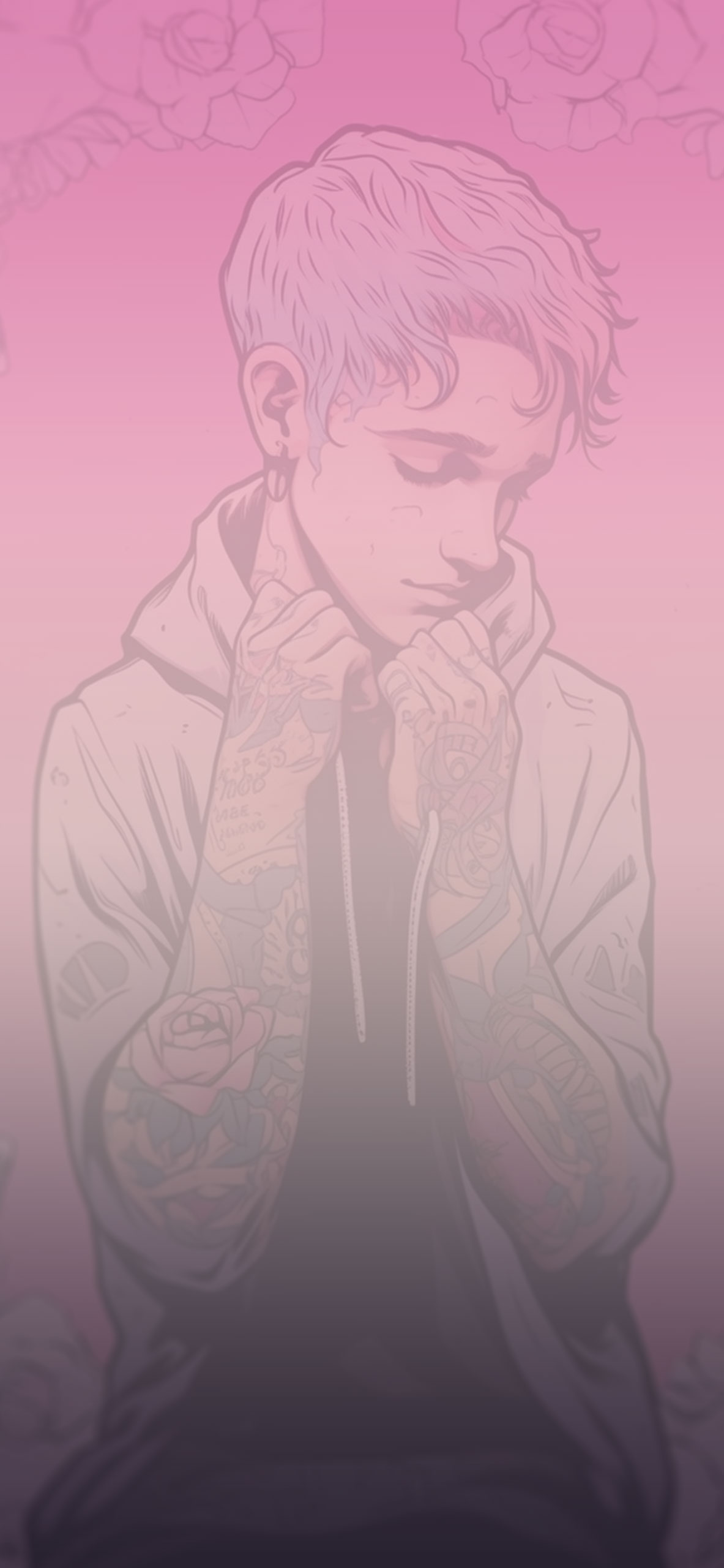 Lil Peep Pink Wallpapers  Wallpaper Cave