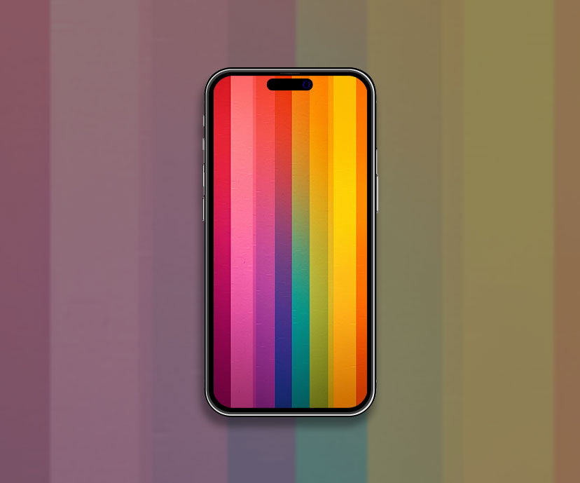 Rainbow Lines Wallpaper Rainbow Pride Wallpaper for iPhone