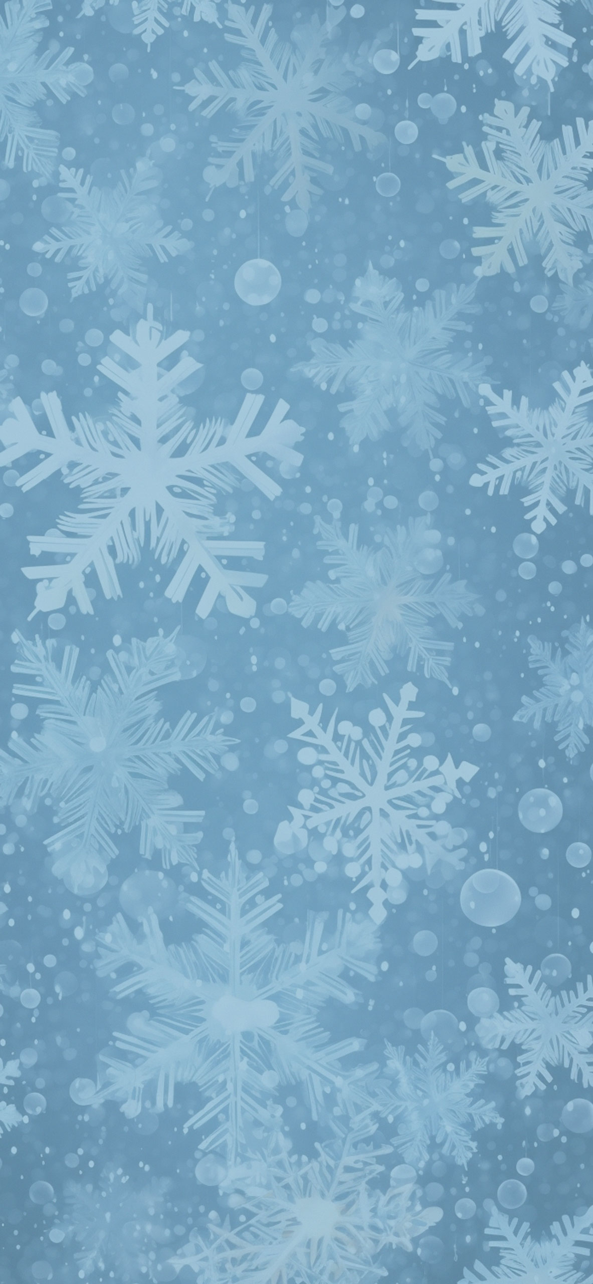 Snowflakes Blue Pattern Wallpapers Snowflakes Wallpaper for iP