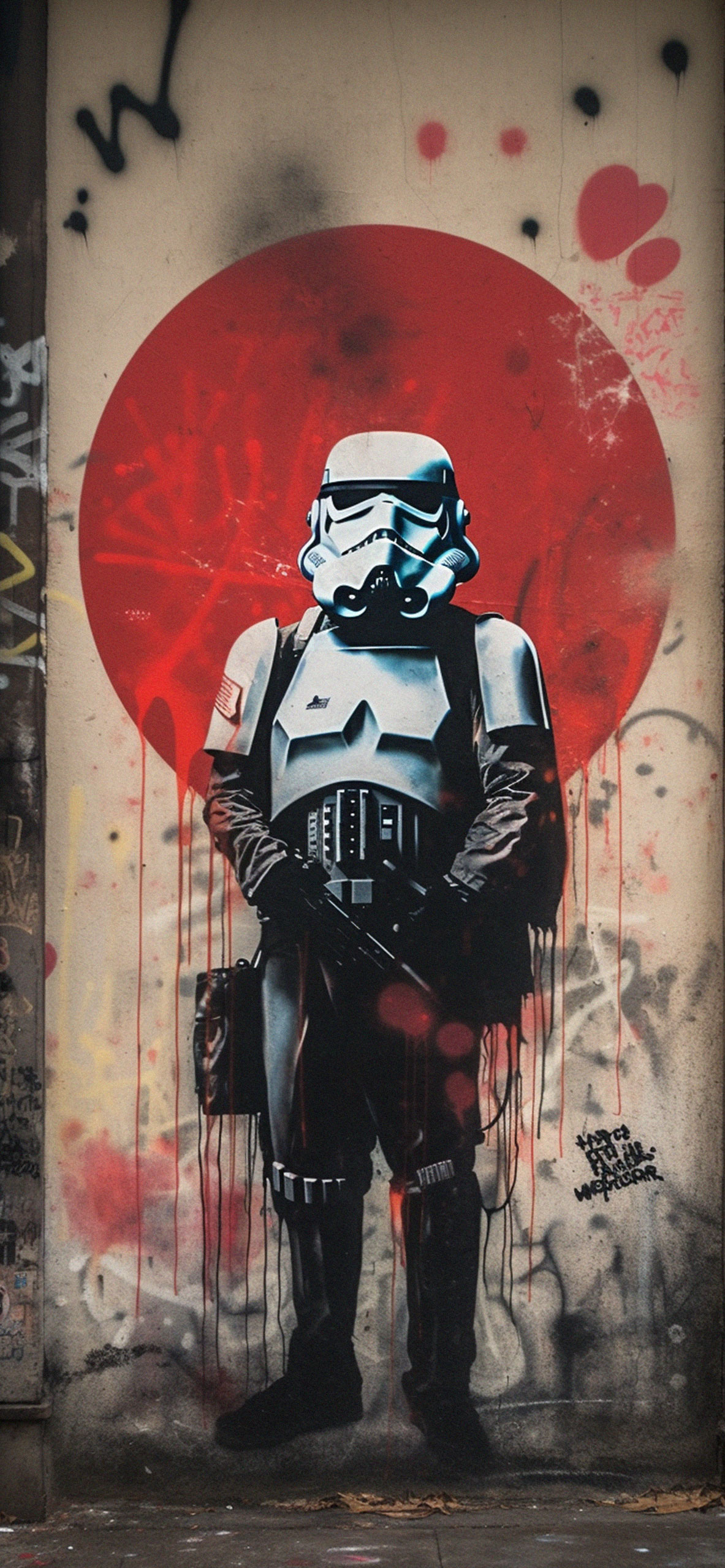 Star Wars Trooper Street Art Wallpaper Trooper Wallpaper for i