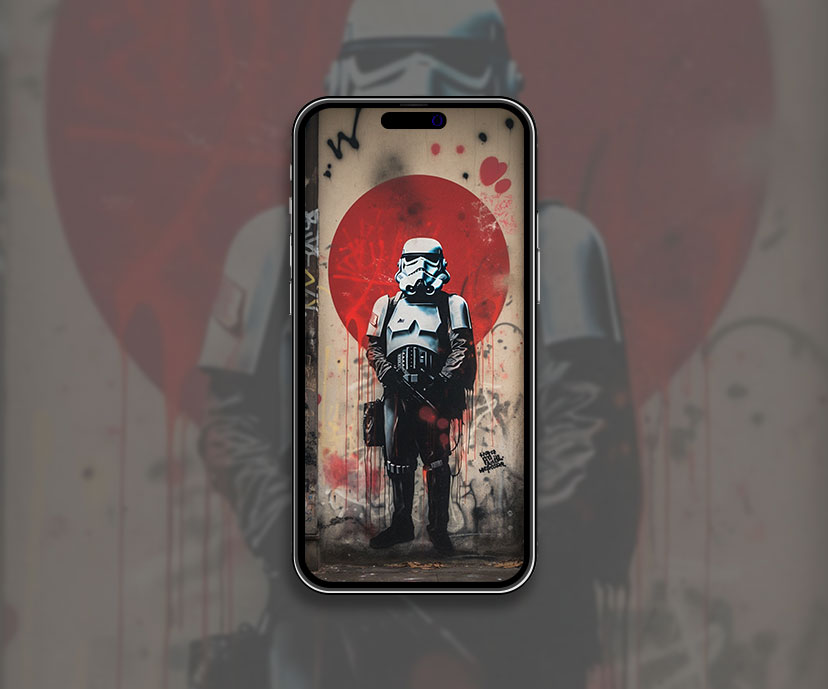 Star Wars Trooper Street Art Wallpaper Trooper Wallpaper for i