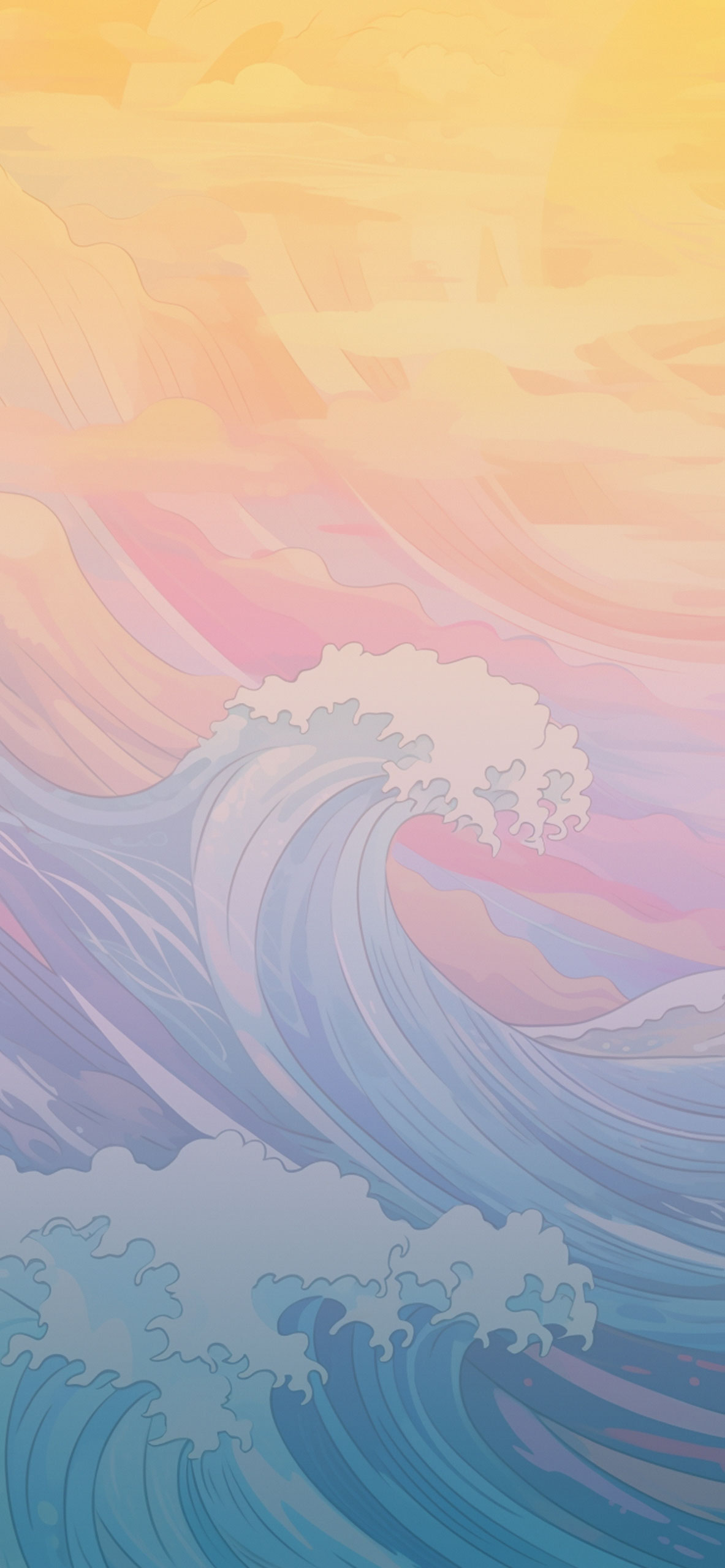Waves & Rainbow Clouds Wallpapers - Pastel Clouds Wallpaper 4k