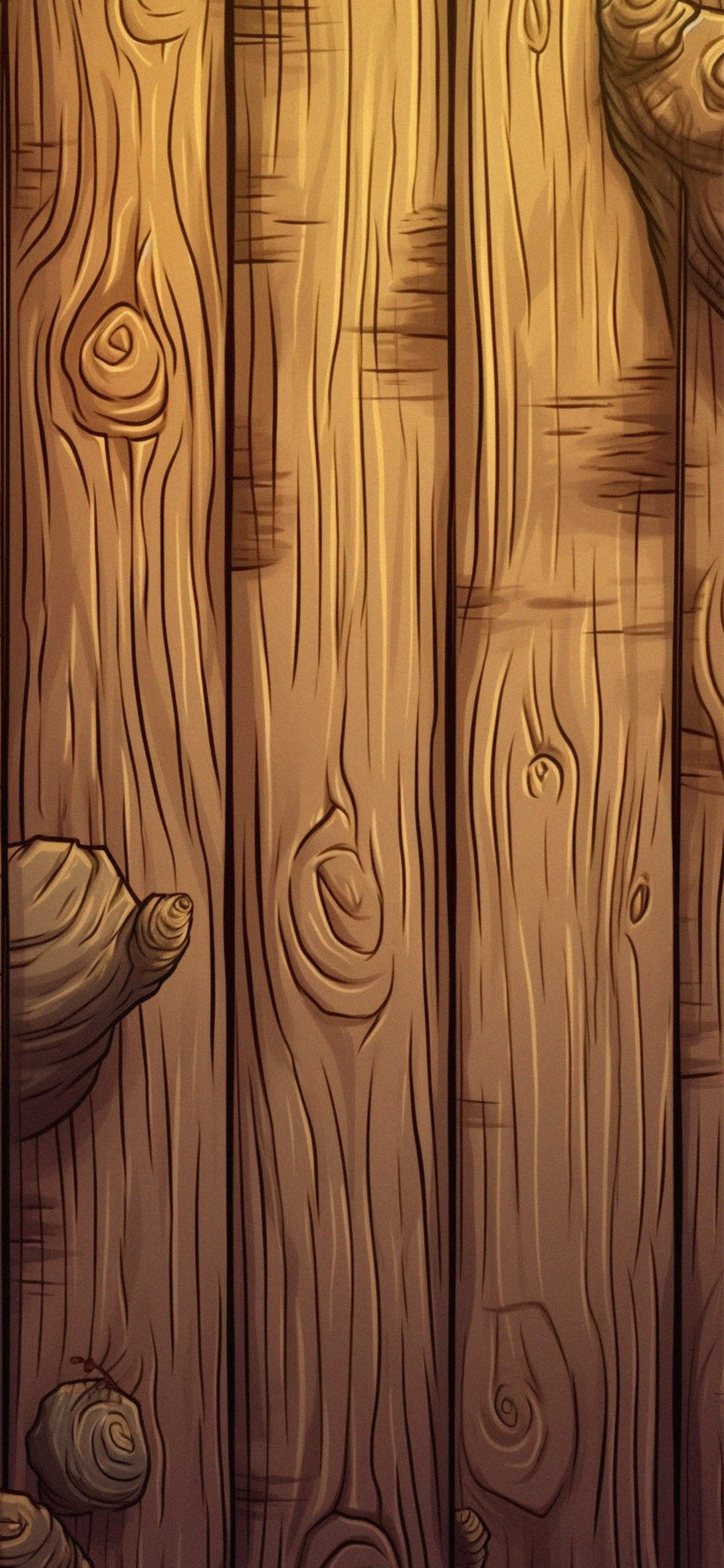 Wooden pattern cartoon wallpaper Cool wooden pattern wallpaper