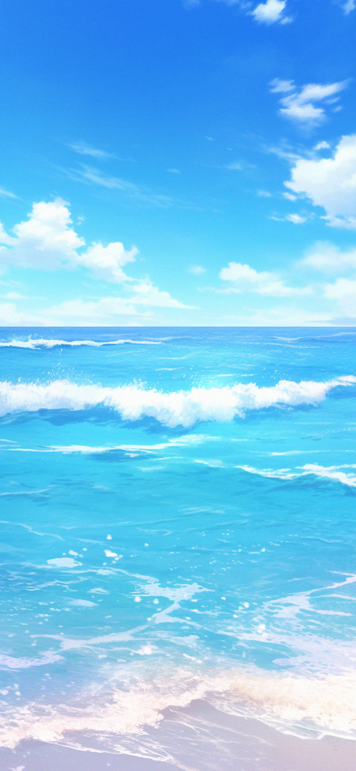 Download Aerial View Blue Ocean Aesthetic Phone Wallpaper  Wallpaperscom