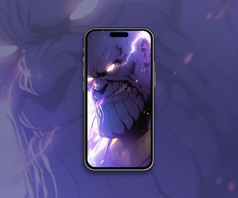 Angry Thanos Marvel Wallpaper Thanos Wallpaper for iPhone