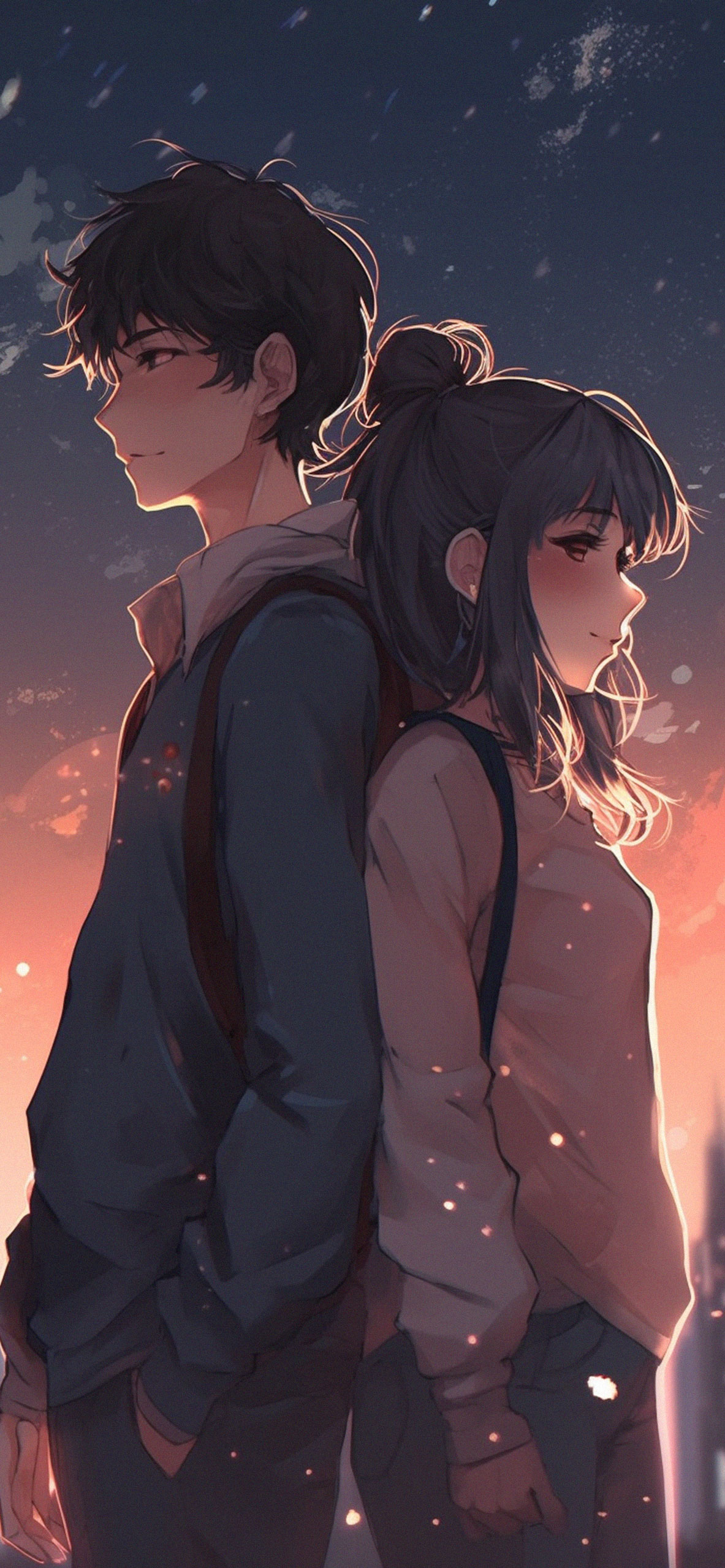 Boy & Girl in Love Anime Wallpaper Anime Boy & Girl Wallpaper