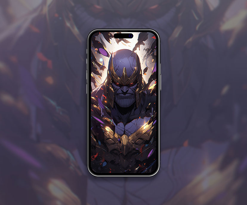 Brutal Thanos Marvel Wallpaper Thanos Wallpaper for iPhone