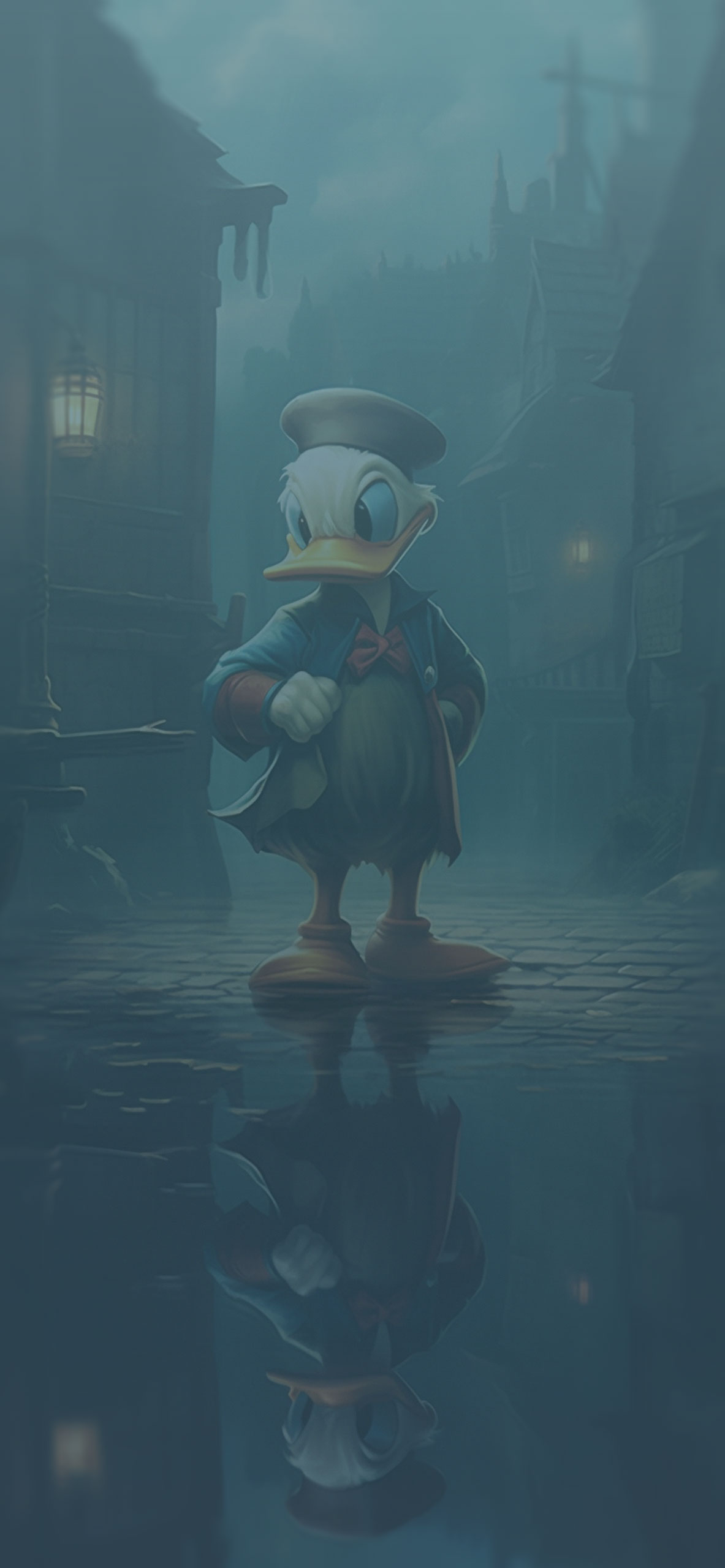 Funny Donald Duck Wallpaper for iPhone 12 Pro