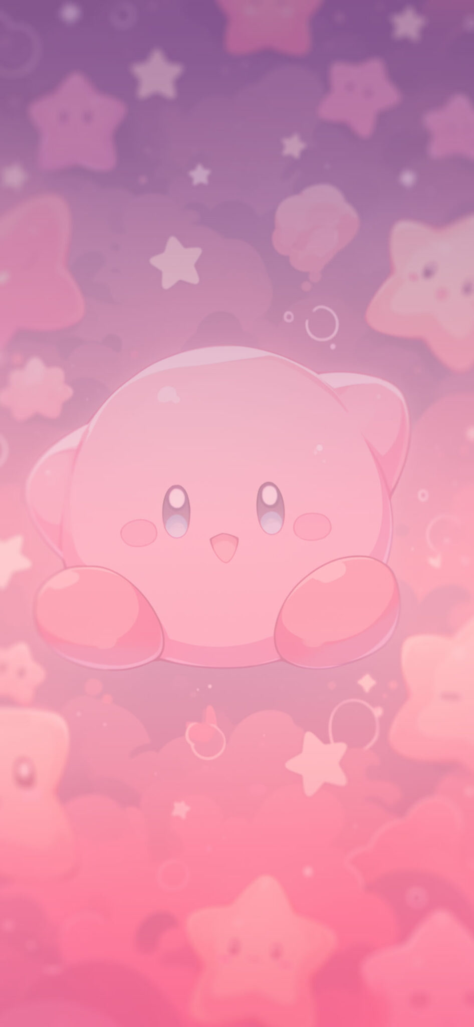 Kirby & Stars Pattern Wallpapers - Cool Kirby Wallpapers for iPhone