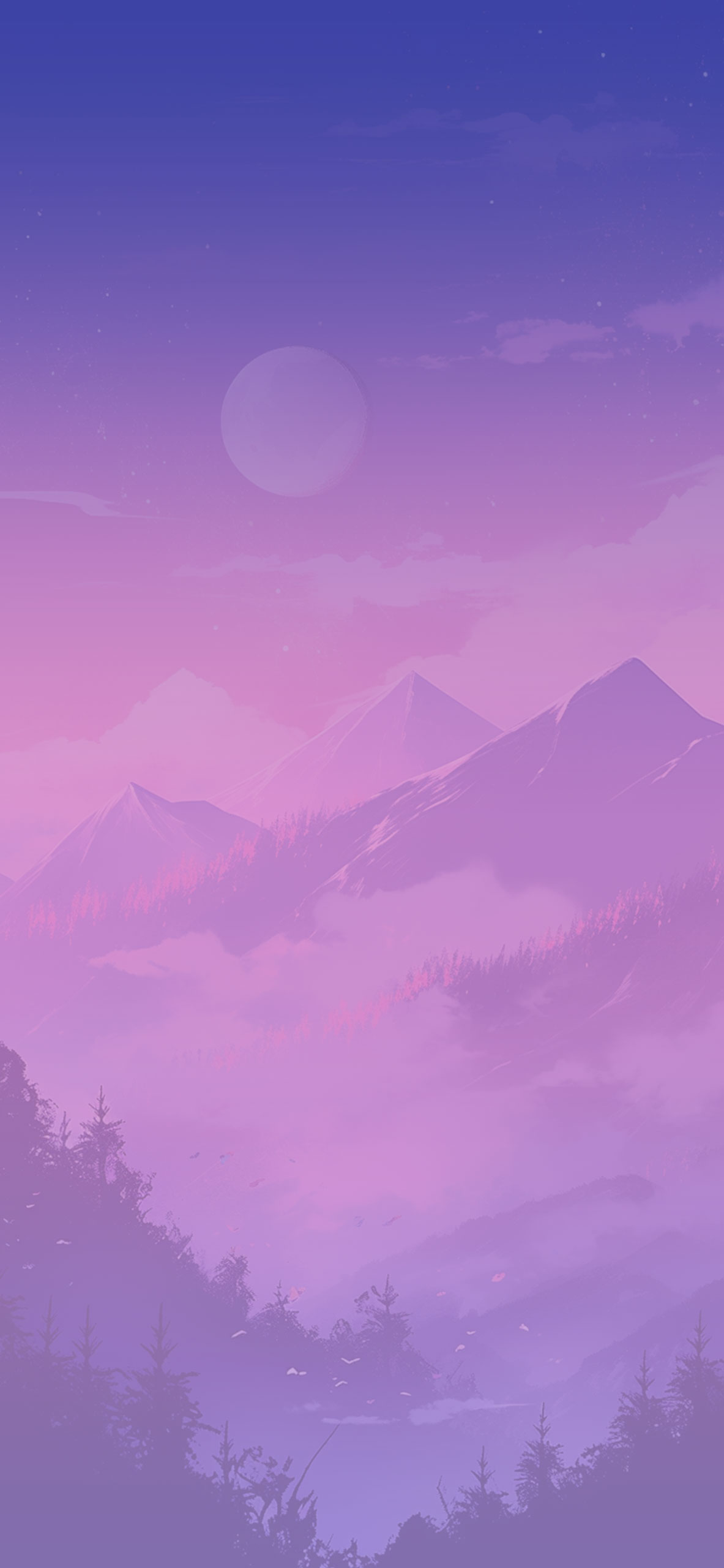 Purple Mountains [1920x1080] : r/wallpapers