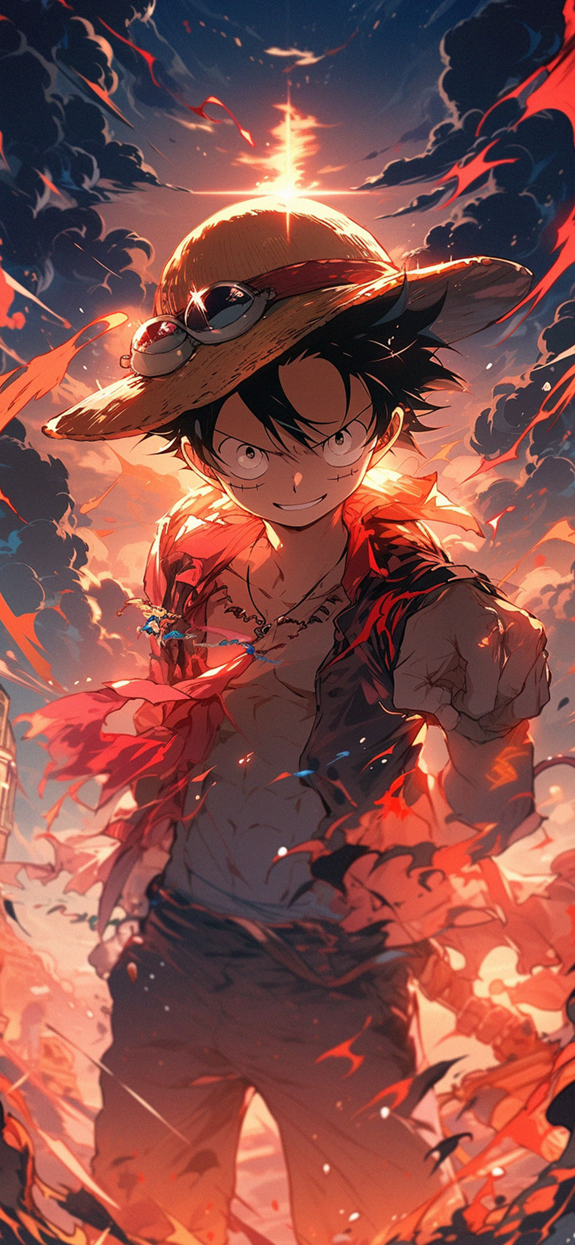 One Piece D Luffy Anime Wallpaper Luffy Wallpaper for iPhone