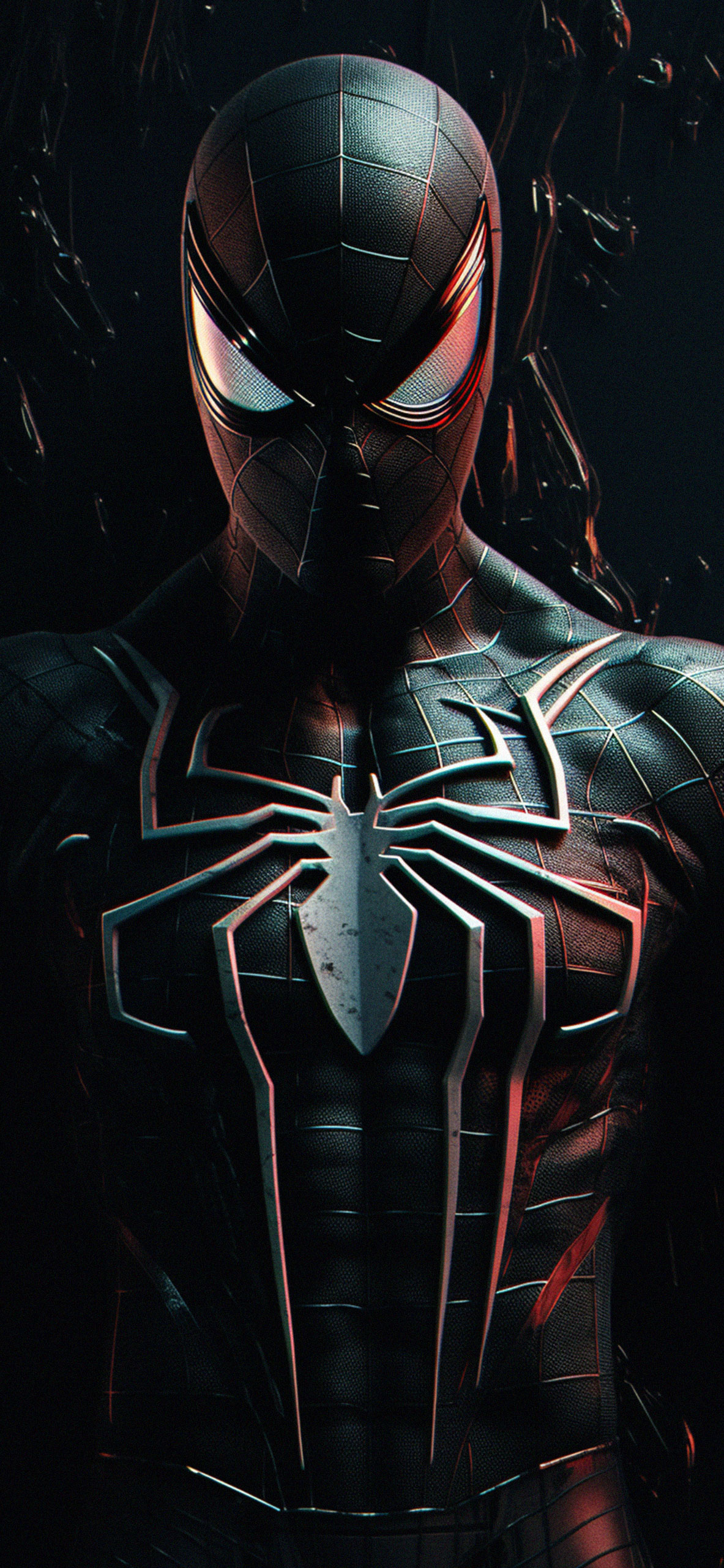 Spiderman symbiote suit black wallpaper Spiderman Marvel HD wa