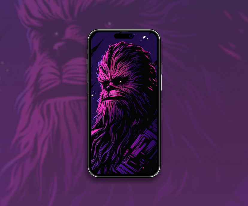Star Wars Chewbacca violet fond d’écran Chewbacca fond d’écran pour i