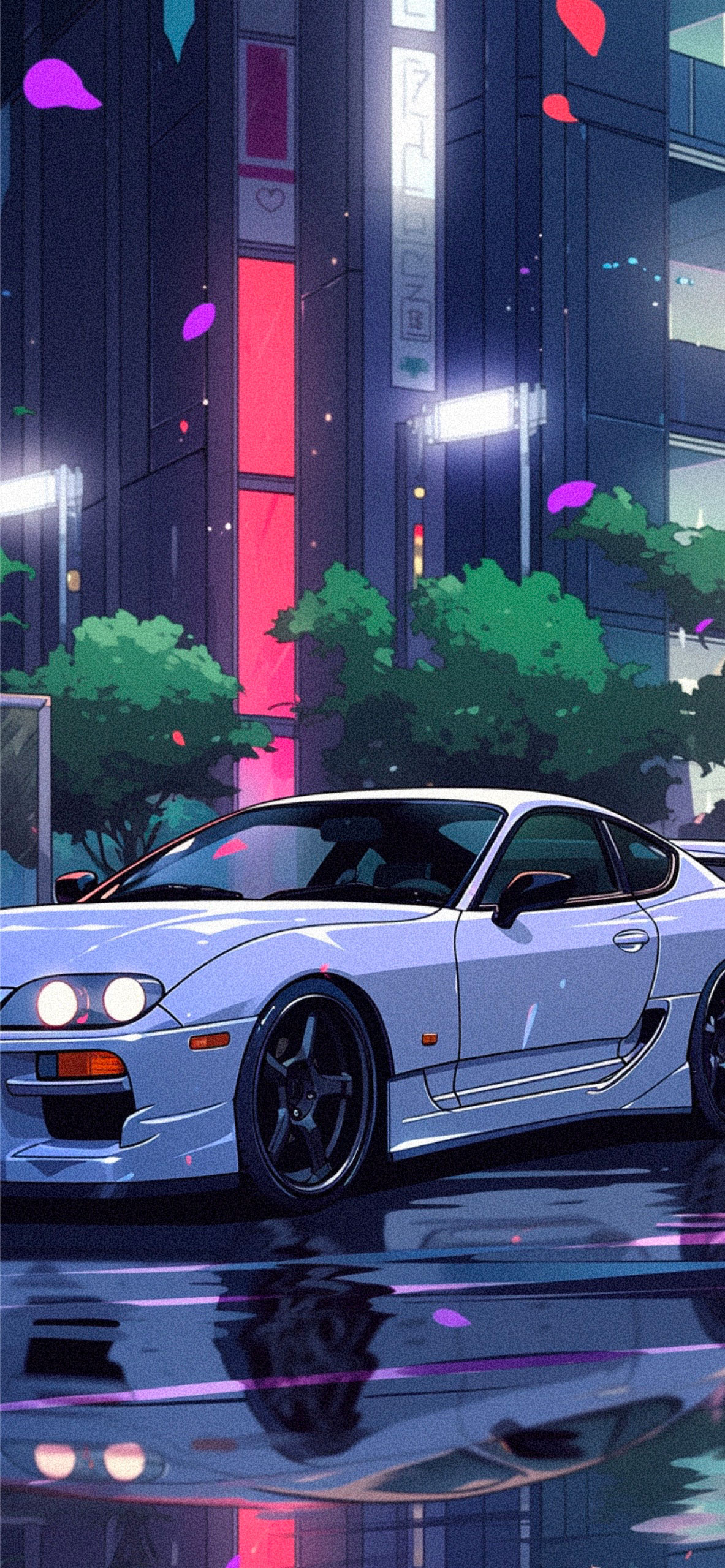 Anime Car HD Wallpaper by ツチヤ