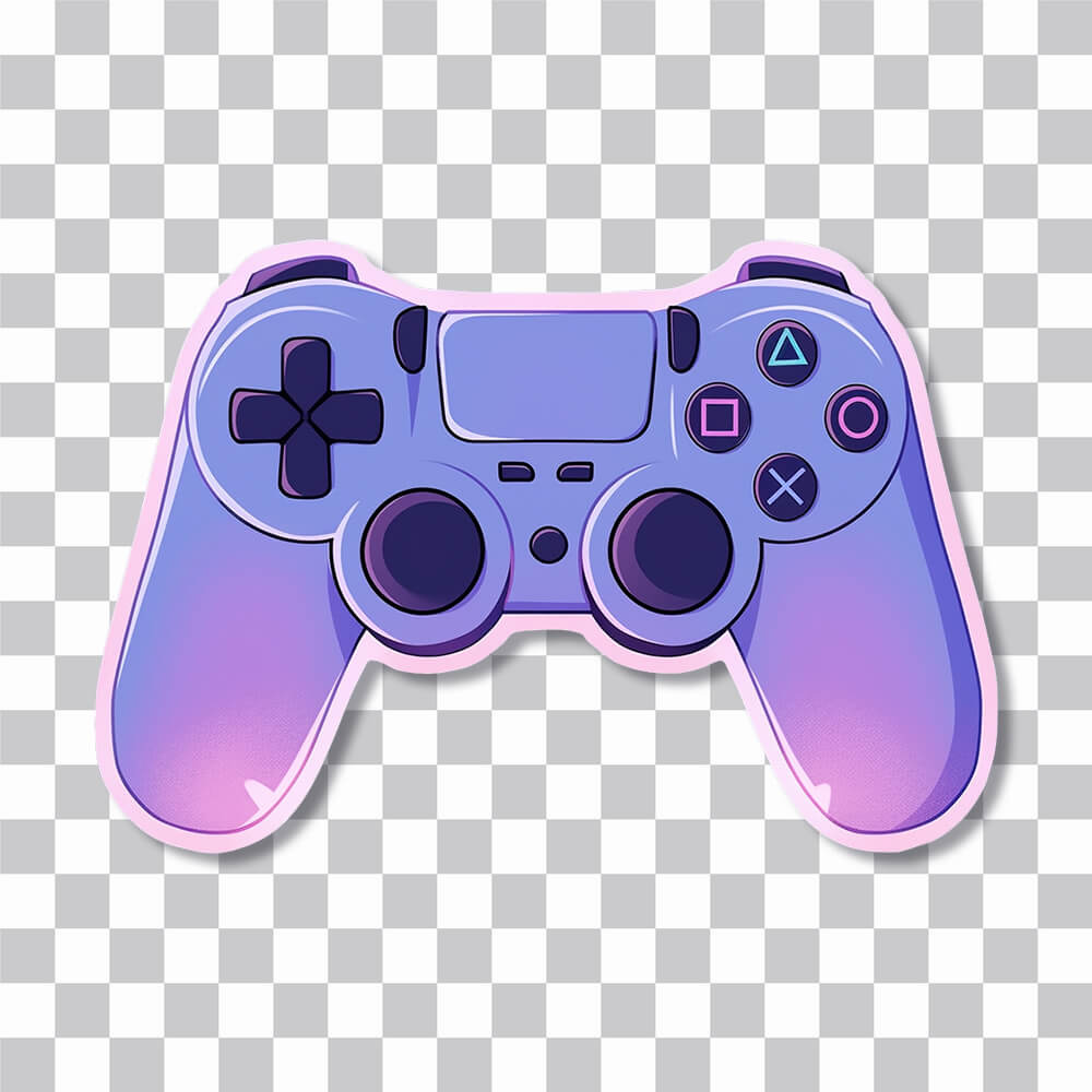 aesthetic ps gamepad sticker cover