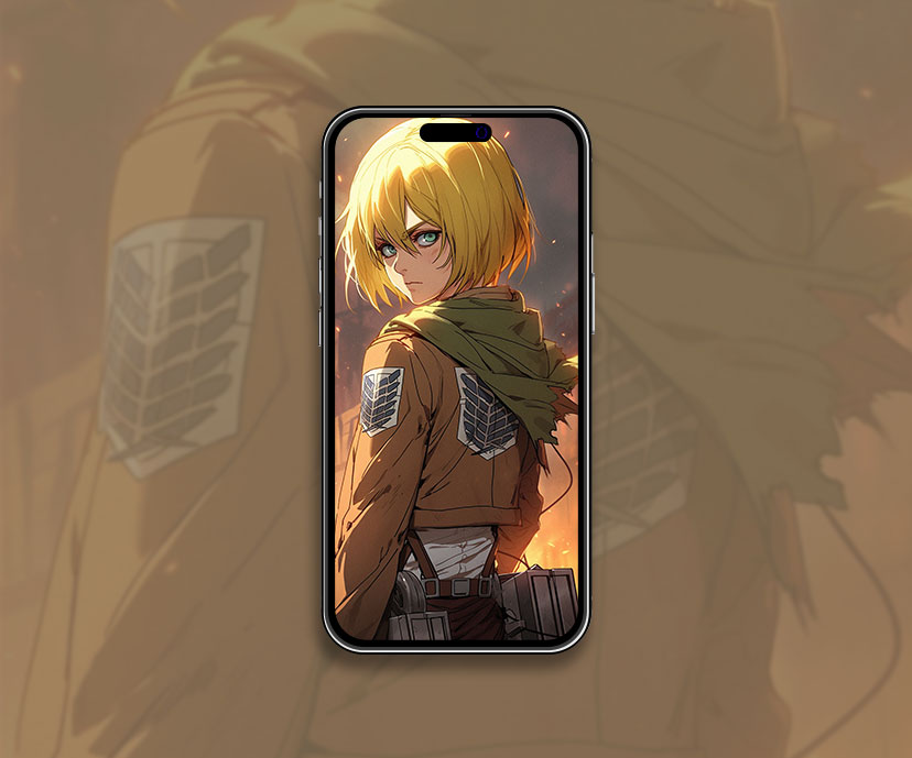 Fond d'écran cool d'Armin Arlert d'Attaque des Titans Fond d'écran anime HD