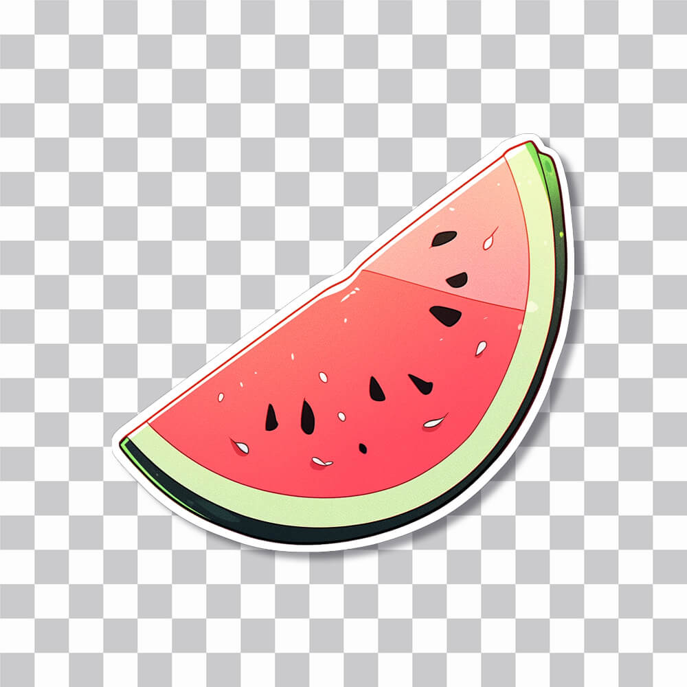 cartoon watermelon sticker cover