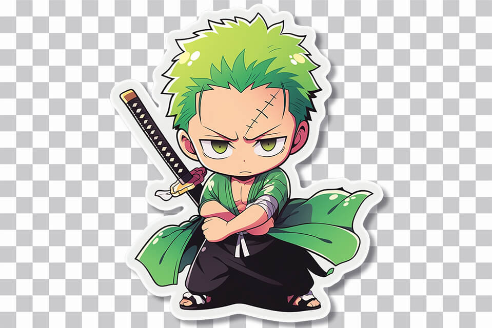 Zoro one piece, png