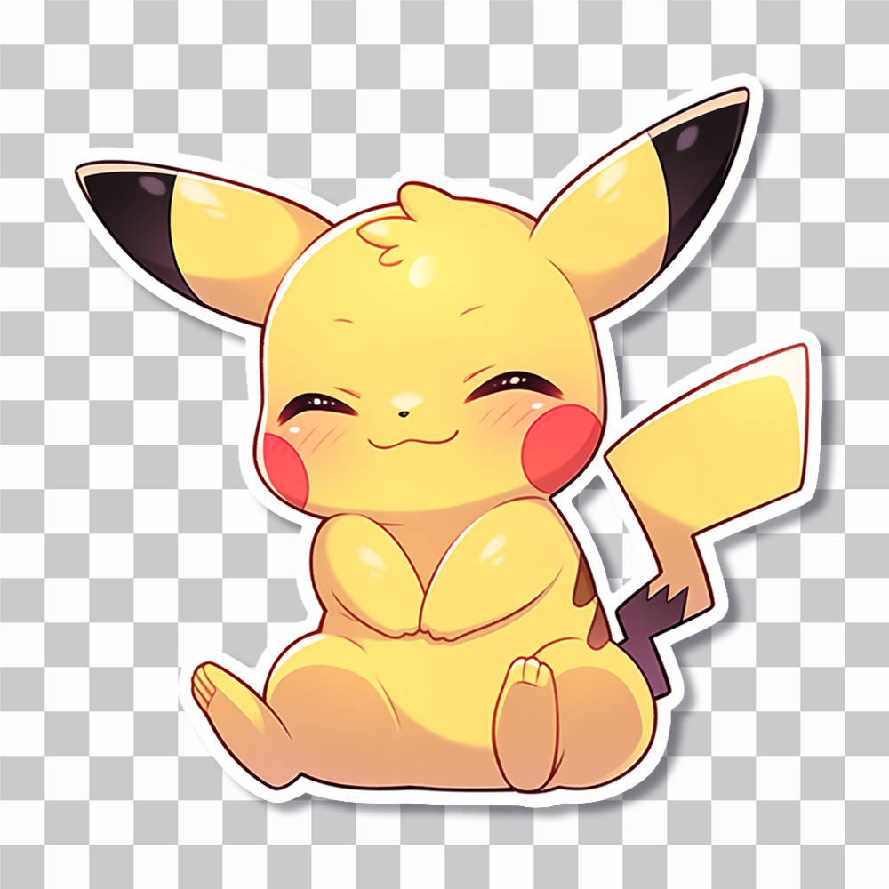 cute pokemon pikachu sticker cover