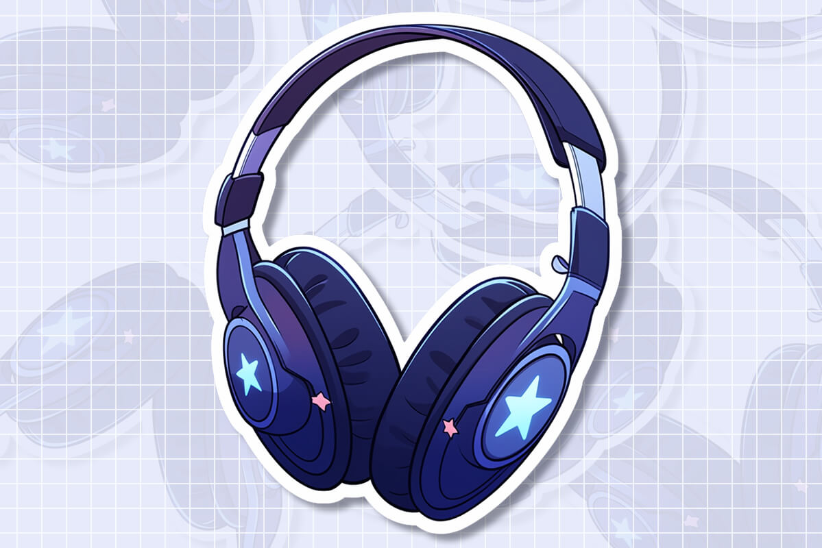 black star stickers for headphones｜TikTok Search