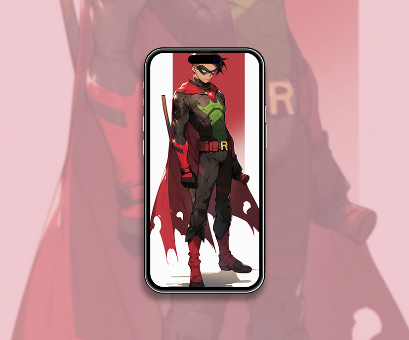 DC Robin comics art fond d’écran Robin art héroïque fond d’écran 4K