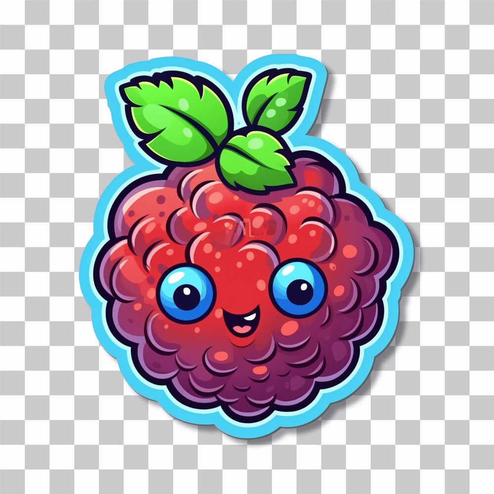 funny strawberry sticker cover