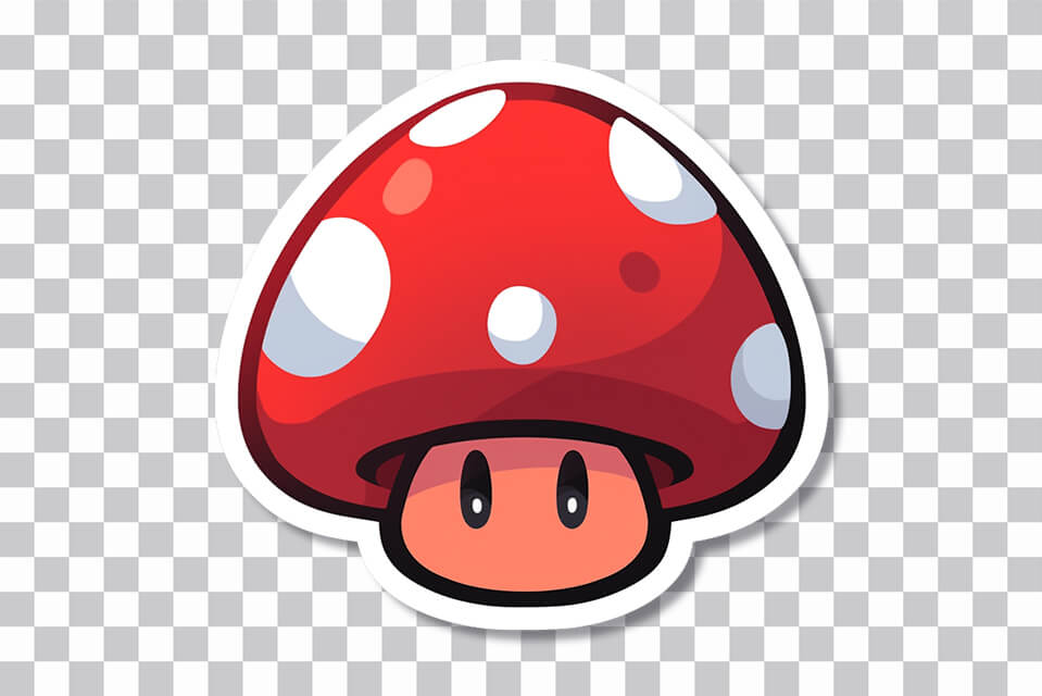 mario mushroom png