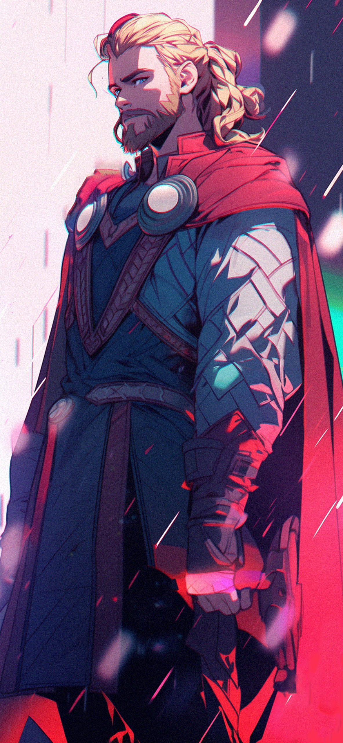 Thor as an anime character by MaxGreen88 on Newgrounds