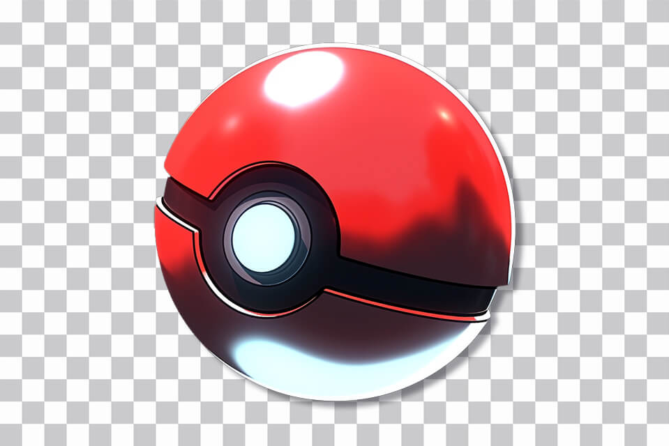 Aesthetic Pokéball from Pokémon 🌟🔴⚪