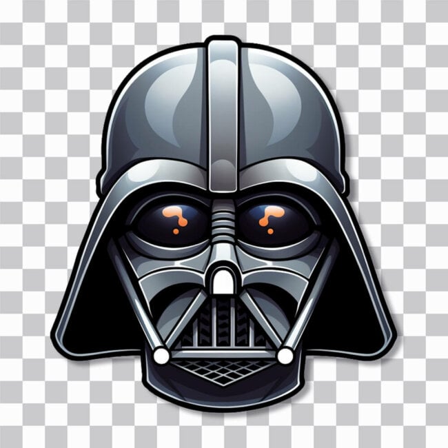 Star Wars Serious Darth Maul Sticker - Free Star Wars PNG Stickers