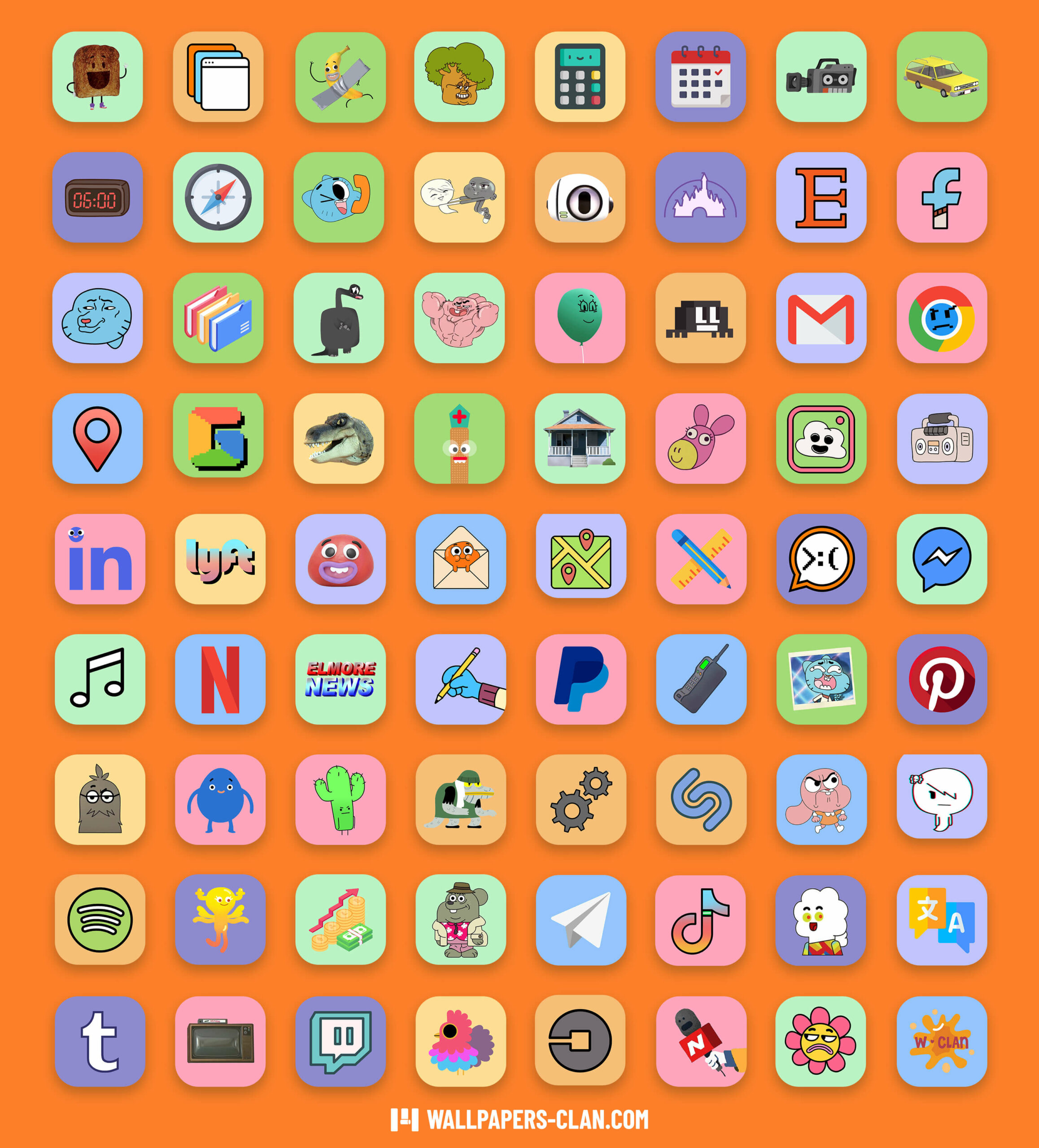 tawog app icons pack preview 2