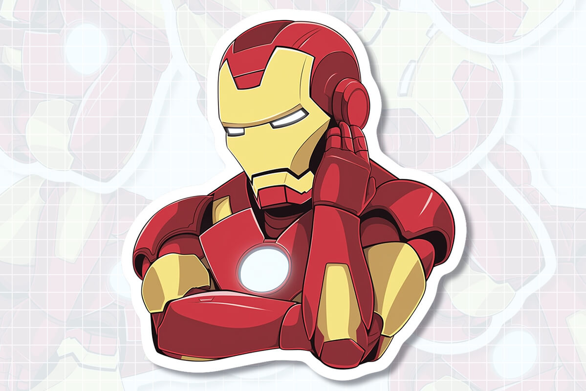 Iron Man Logo Svg - Etsy