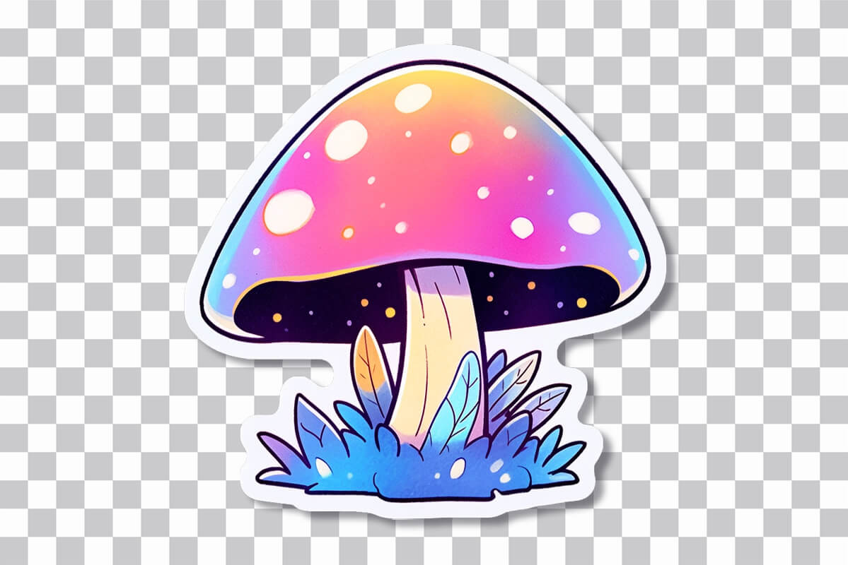 Aesthetic Fly Agaric Mushroom: Free PNG Sticker Download 🍄