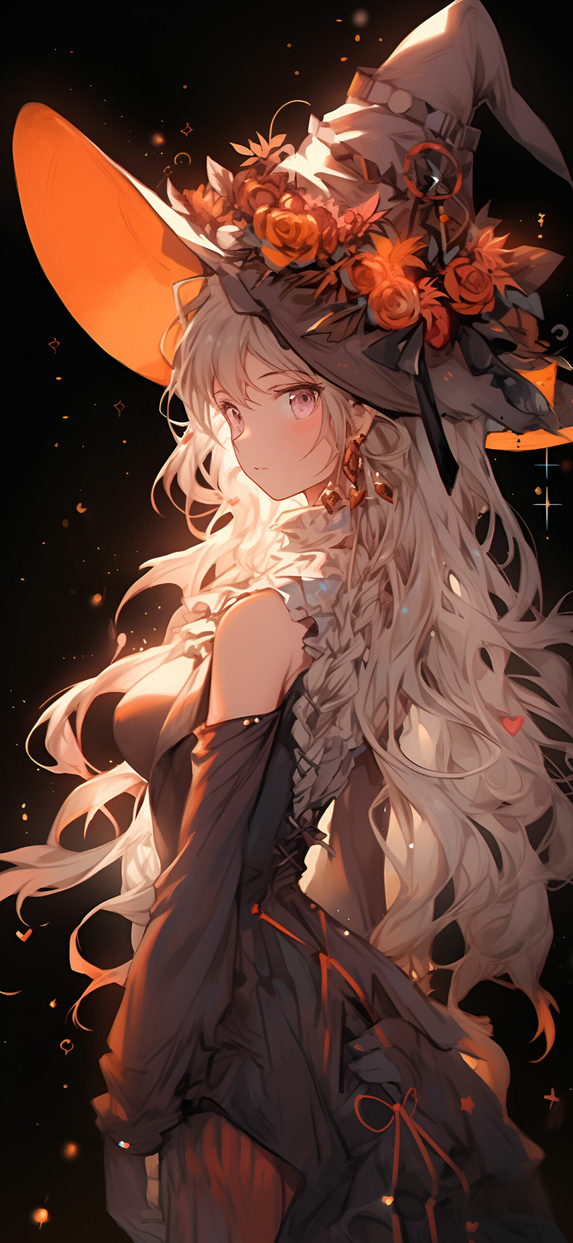 Aesthetic witch halloween wallpaper Witch wallpaper aesthetic