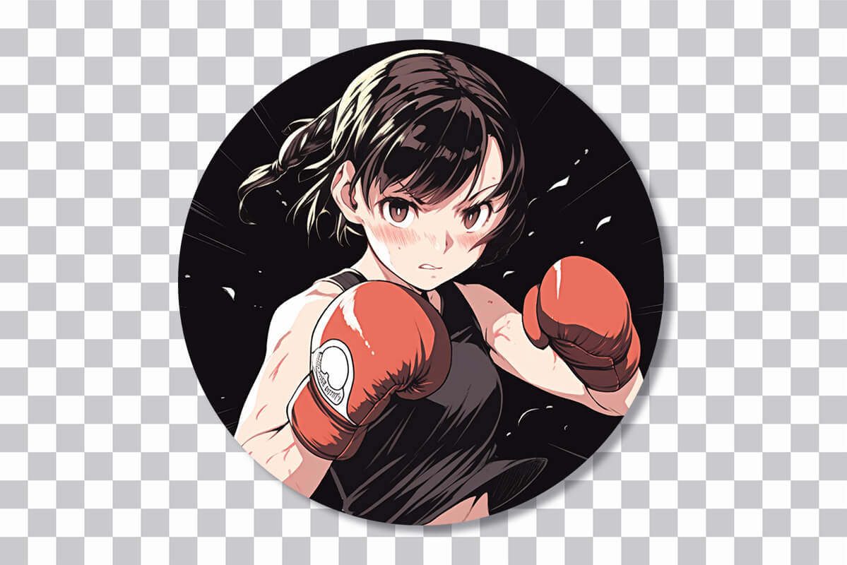 Sumi vs Chizuru (Boxing Match) - Colored version : r/KanojoOkarishimasu