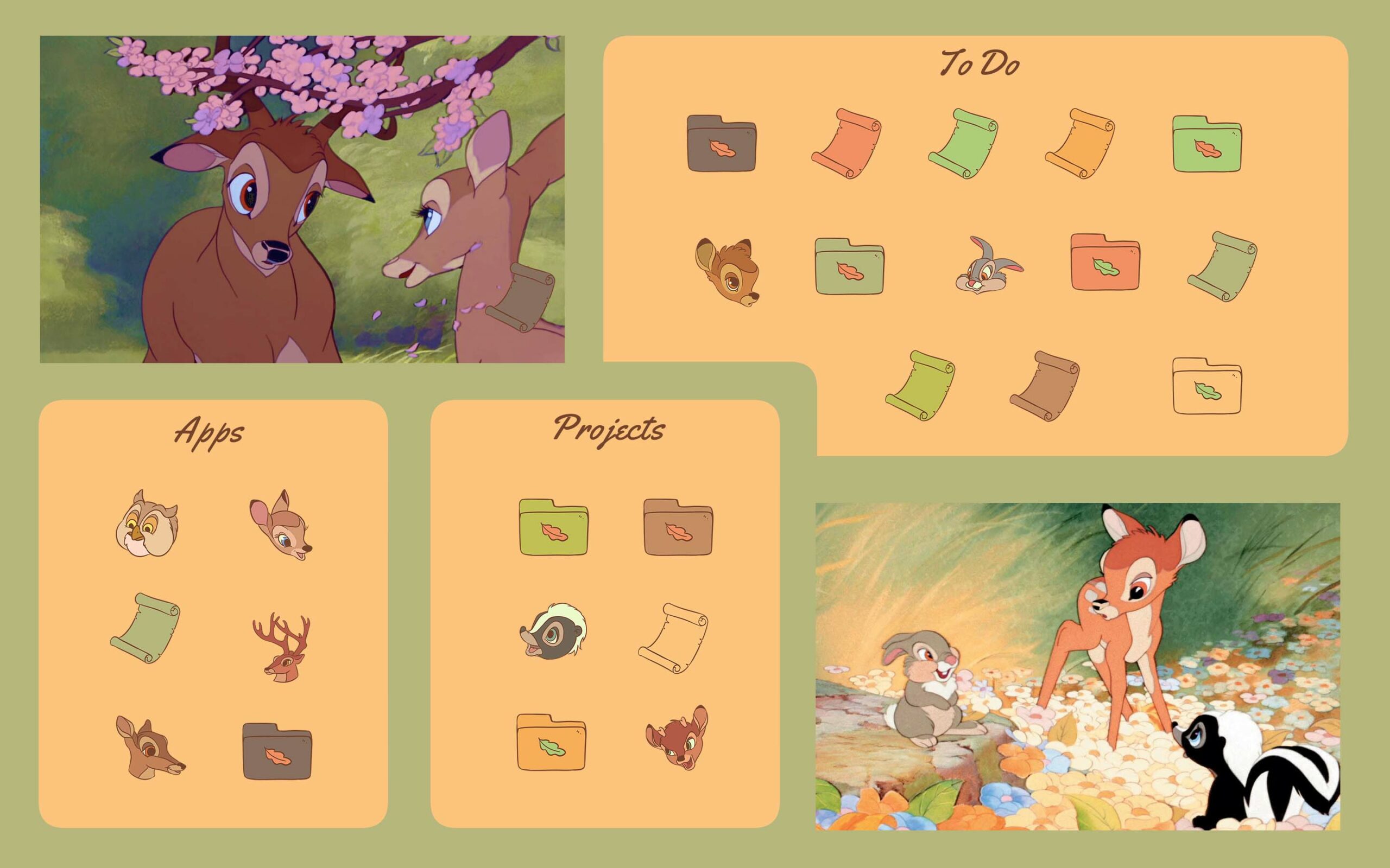 bambi folder icons 2