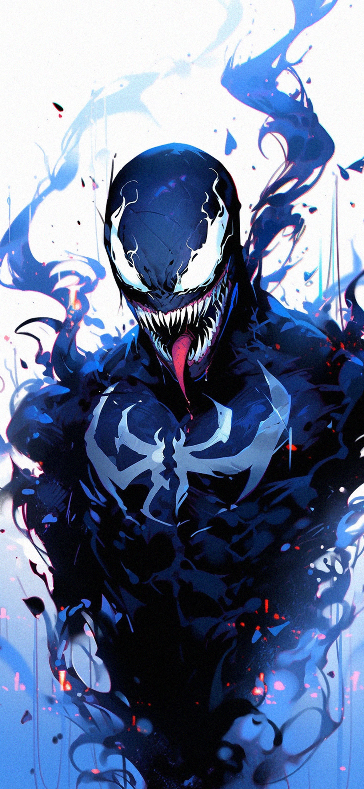 HD wallpaper: Venom digital wallpaper, background, Eyes, black, Sony, Logo  | Wallpaper Flare